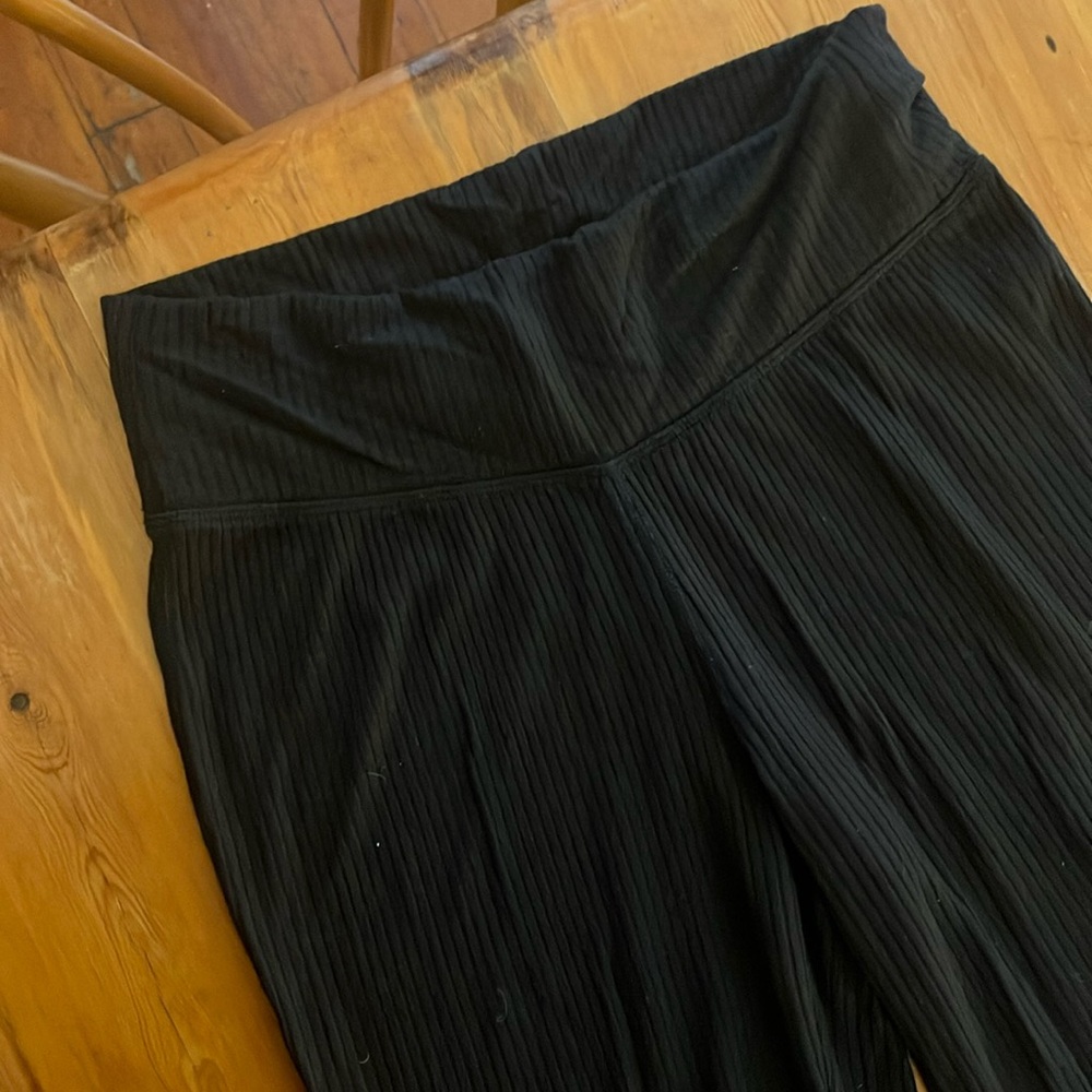 Athleta Long (Tall) Ribbed Wide Leg Flare Pant